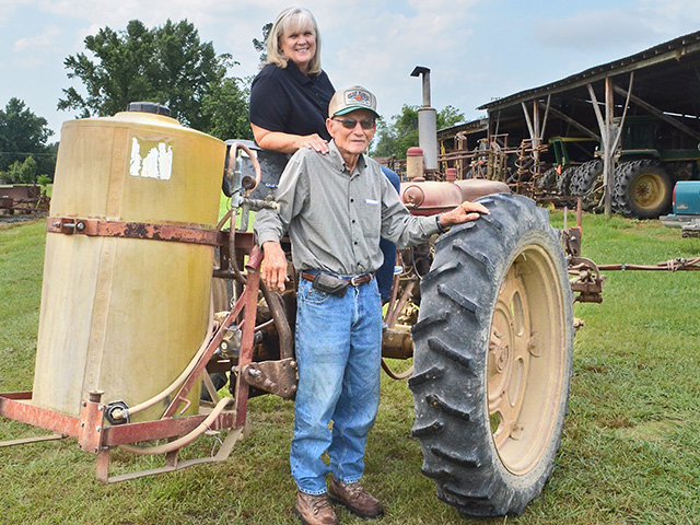 Paul Cook has found joy in farming his whole life. At 86, he is thankful daughter Jan Cook Houston moved home to join him in the business, Image by Victoria G. Myers
